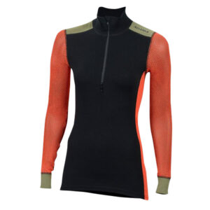 Aclima - Triko dlouhý rukáv WoolNet Hiking Mock Neck shirt Women