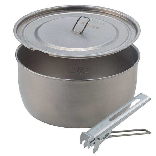 Soto - Hrnec Ultralight Titanium Pot 1100ml – obrázek 6