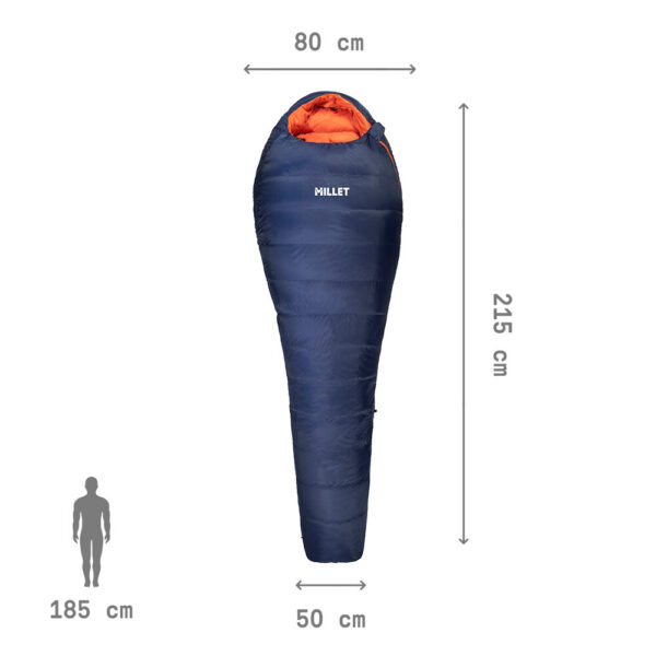 Millet - Spacák Light Down -5° – obrázek 4