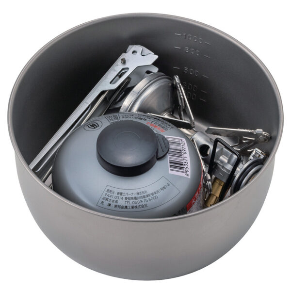 Soto - Hrnec Ultralight Titanium Pot 1100ml – obrázek 7