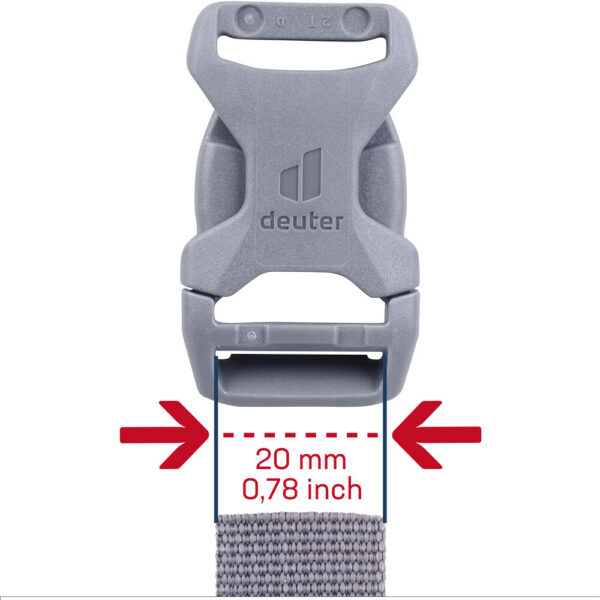 deuter - Přezka Buckle 20 HI/TR/AL – obrázek 3