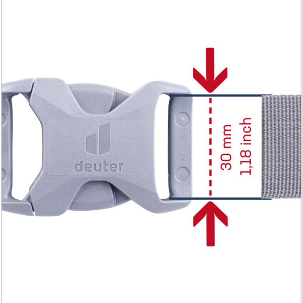 deuter - Přezka Buckle 30S HI/TR/AL – obrázek 3