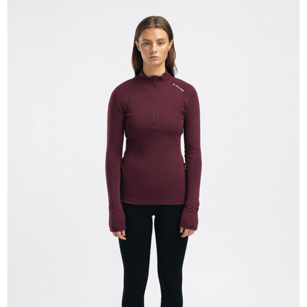 Aclima - Triko dlouhý rukáv WarmWool Mock Neck Shirt Women – obrázek 3