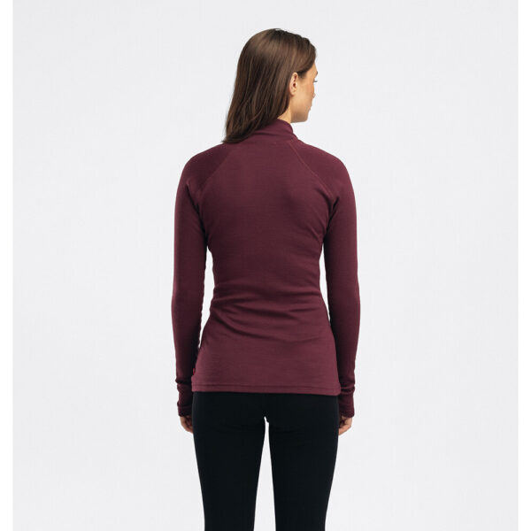 Aclima - Triko dlouhý rukáv WarmWool Mock Neck Shirt Women – obrázek 4