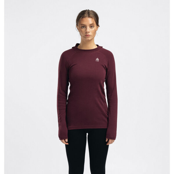 Aclima - Mikina WarmWool hoodsweater V2 Women – obrázek 3