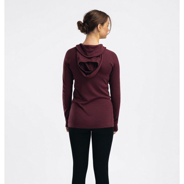 Aclima - Mikina WarmWool hoodsweater V2 Women – obrázek 4