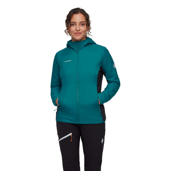 Mammut - Bunda Rime Light IN Hybrid Hooded Jacket Women – obrázek 2