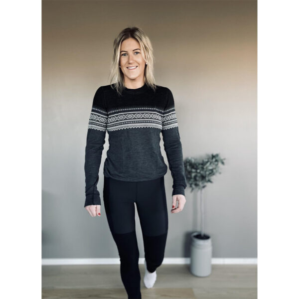 Aclima - Triko dlouhý rukáv DesignWool Marius Crew Neck Women – obrázek 2