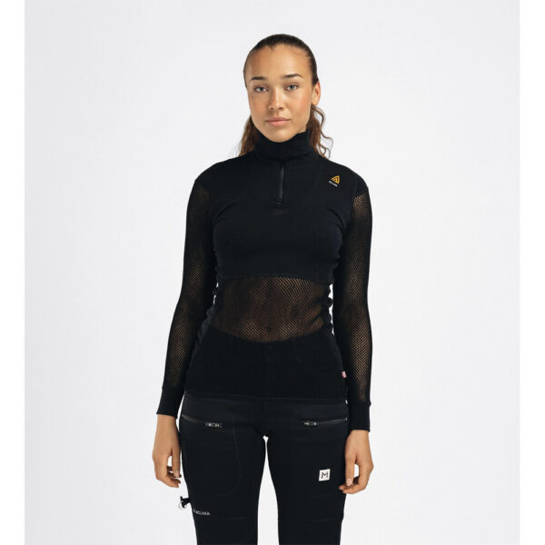 Aclima - Triko dlouhý rukáv WoolNet Polo W/Zip Women – obrázek 2