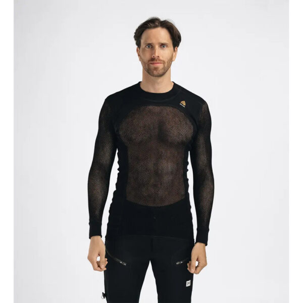 Aclima - Triko dlouhý rukáv WoolNet Crew Neck Men – obrázek 3
