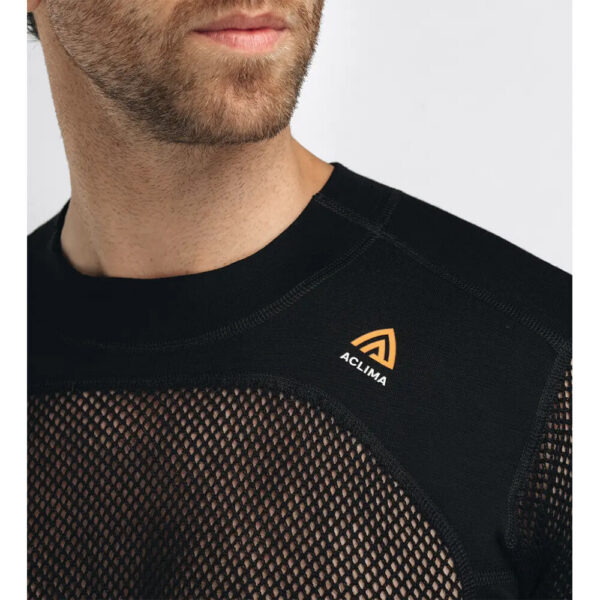 Aclima - Triko dlouhý rukáv WoolNet Crew Neck Men – obrázek 6
