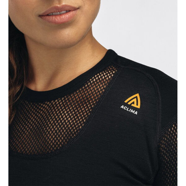 Aclima - Triko dlouhý rukáv WoolNet Crew Neckt Women – obrázek 5