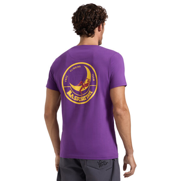La Sportiva - Triko krátký rukáv Climbing on the Moon T-Shirt Men – obrázek 4