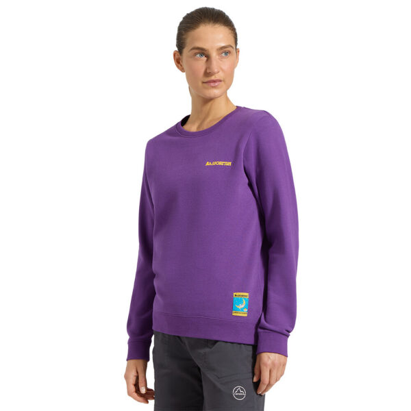 La Sportiva - Triko dlouhý rukáv Climbing on the Moon Sweatshirt Women – obrázek 3