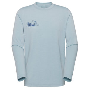 Mammut - Triko dlouhý rukáv MOUTAIN LONGSLEEVE T-SHIRT MEN BLUEMLISALPHORN