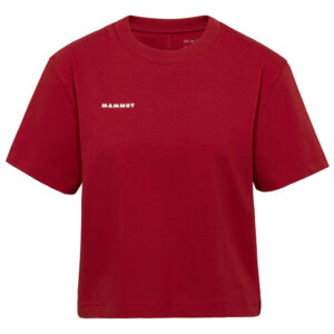 Mammut - Triko krátký rukáv MAMMUT BASE CROPPED T-SHIRT WOMEN MINI LOGO