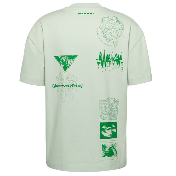 Mammut - Triko krátký rukáv MAMMUT BASE RELAXED T-SHIRT MEN GLACIER – obrázek 2