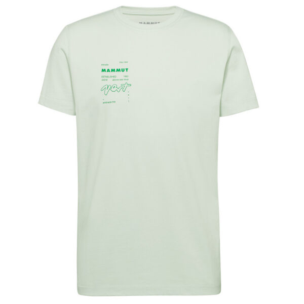 Mammut - Triko krátký rukáv MAMMUT CORE T-SHIRT MEN VERT – obrázek 6