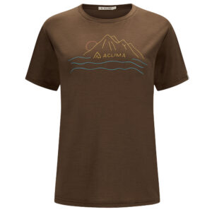 Aclima - Triko krátký rukáv LightWool 140 Classic Tee Sunset Women