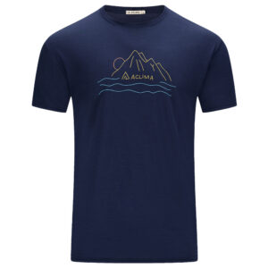 Aclima - Triko krátký rukáv LightWool 140 Classic Tee Sunset Men