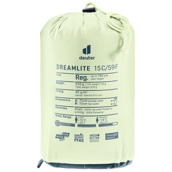deuter - Spacák Dreamlite 15 – obrázek 4