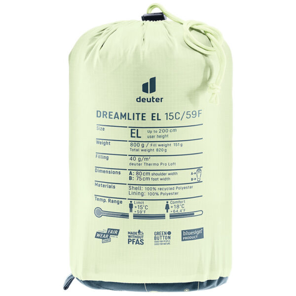 deuter - Spacák Dreamlite EL 15 – obrázek 4