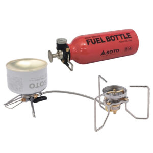 Soto - Vařič StormBreaker+700ml Red Fuel Bottle