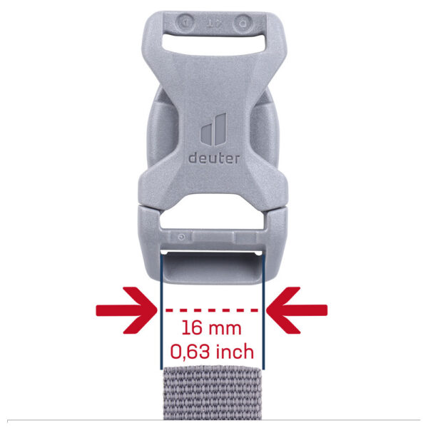deuter - Přezka Buckle 16 HI/TR/AL – obrázek 3