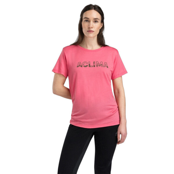 Aclima - Triko krátký rukáv LightWool Tee Logo Women – obrázek 3