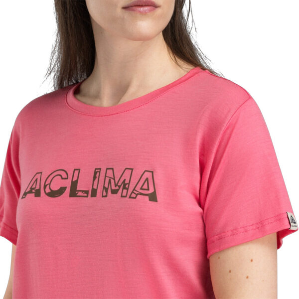 Aclima - Triko krátký rukáv LightWool Tee Logo Women – obrázek 5